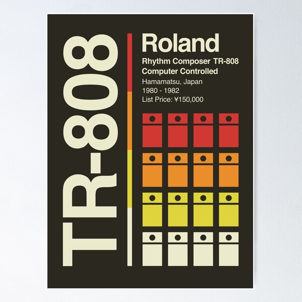 Item preview, TR-808 Vertical designed and sold by OscillateNOW.