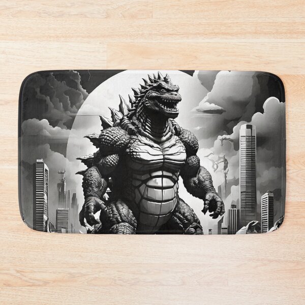 Item preview, Monochrome Kaiju Mayhem: Godzilla Unleashed designed and sold by WAUZ.