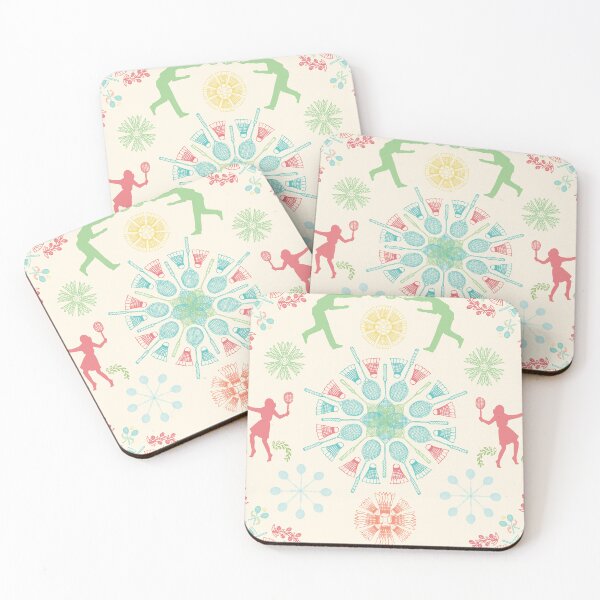 Item preview, Badminton blossoms designed and sold by Goddessart.