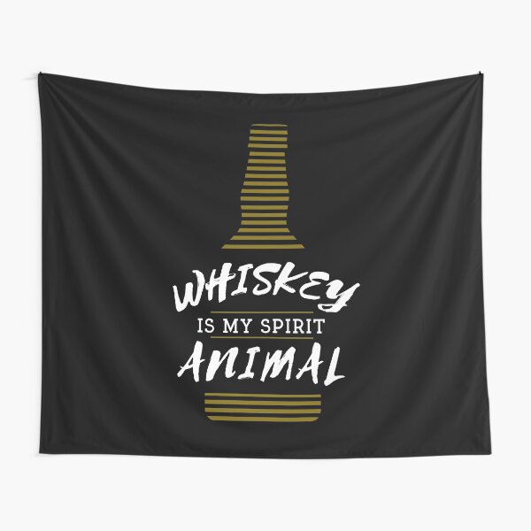 Item preview, Whiskey Is My Spirit Animal Funny Alcohol Drinking  designed and sold by Kieran Abbott.