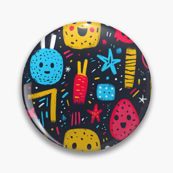 Item preview, Funny colorful shapes design designed and sold by randrdesign.