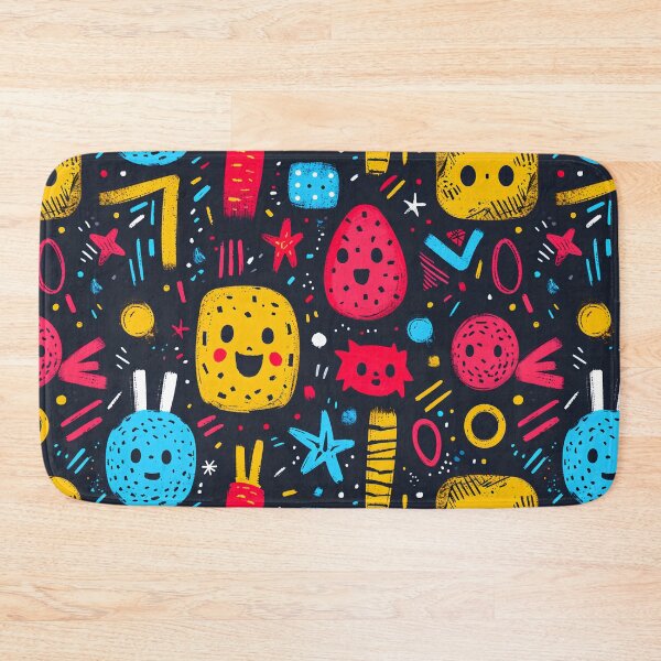 Item preview, Funny colorful shapes design designed and sold by randrdesign.