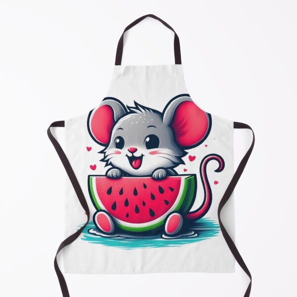 Item preview, Cute mouse with watermelon designed and sold by Culmika.