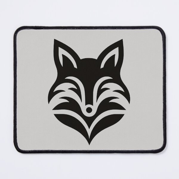 Item preview, Fox Head in Black designed and sold by TrotDaFox.