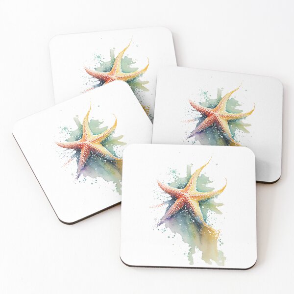 Item preview, Majestic Starfish Wildlife Collection - Watercolor Art | Digital Art designed and sold by Peek-Designs.