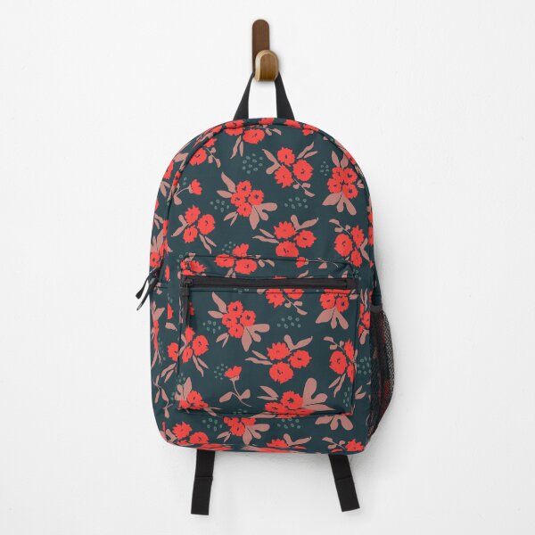 Item preview, Modern Cottage Floral - Dark Bright || Cottage Core Floral Pattern designed and sold by Stacey Spivak.