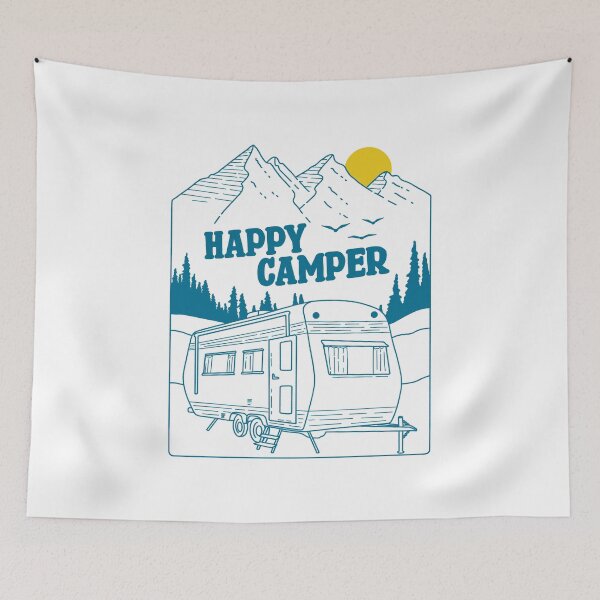 Item preview, Happy Camper designed and sold by ethnicdrawing.