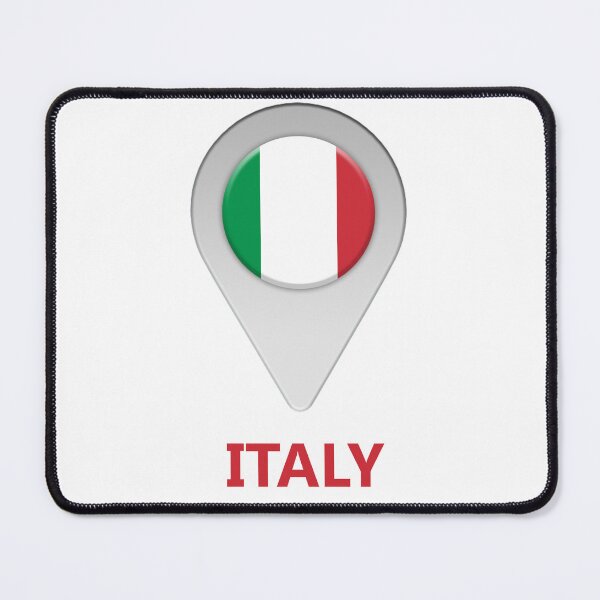 Item preview, Italy flag location icon designed and sold by Nick249.