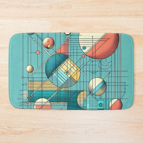 Item preview, Geometric Cosmos: Harmony of Shapes and Colors designed and sold by Lyavalio.