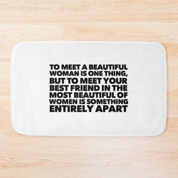 Item preview, To Meet a Beautiful Woman- Bridgerton Quote  designed and sold by voiddestiel.