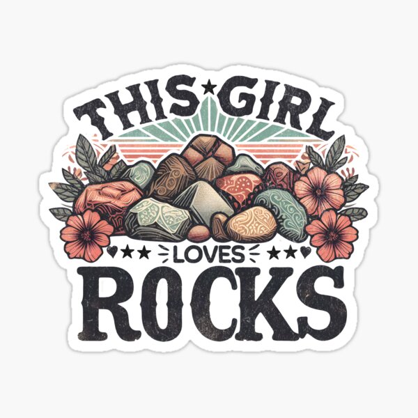 Item preview, This Girl Loves Rocks designed and sold by BeansterNL.