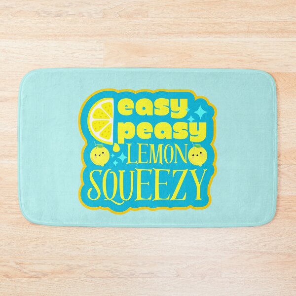 Item preview, Easy Peasy Lemon Squeezy Adorable Kawaii Lemons designed and sold by Renata illustrata.