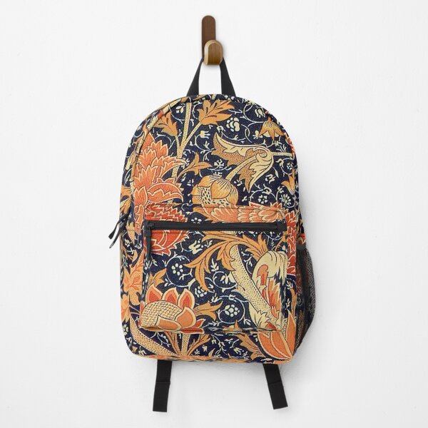 Item preview, William Morris Cray Blue and Orange designed and sold by Pixelchicken.