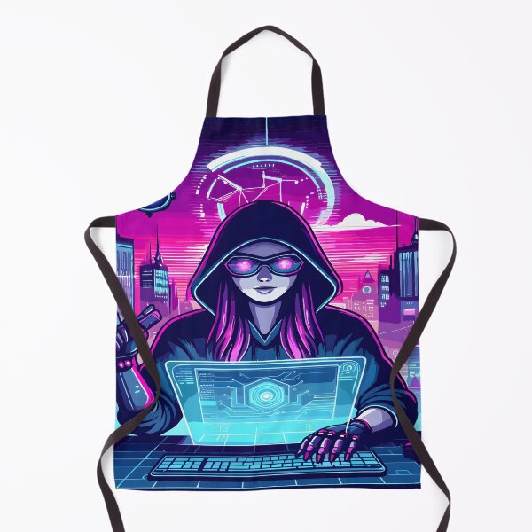 Item preview, Anime Girl Futuristic Desk Mat Aesthetic designed and sold by KitonicTees.