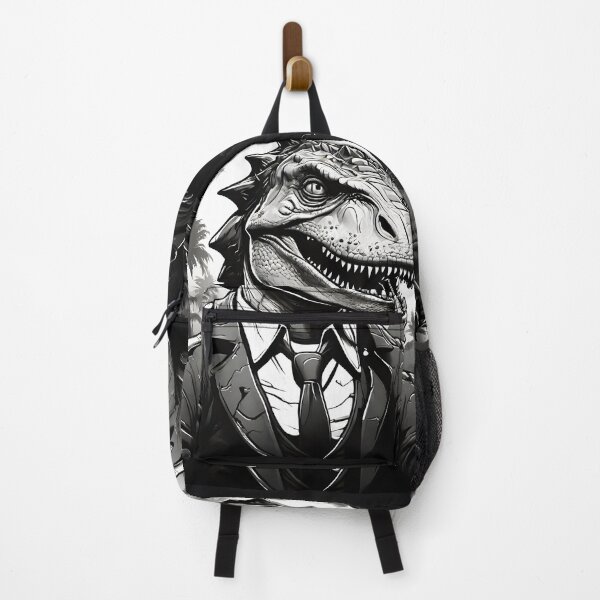 Item preview, Jurassic Elegance: T-Rex in Monochrome Majesty designed and sold by WAUZ.