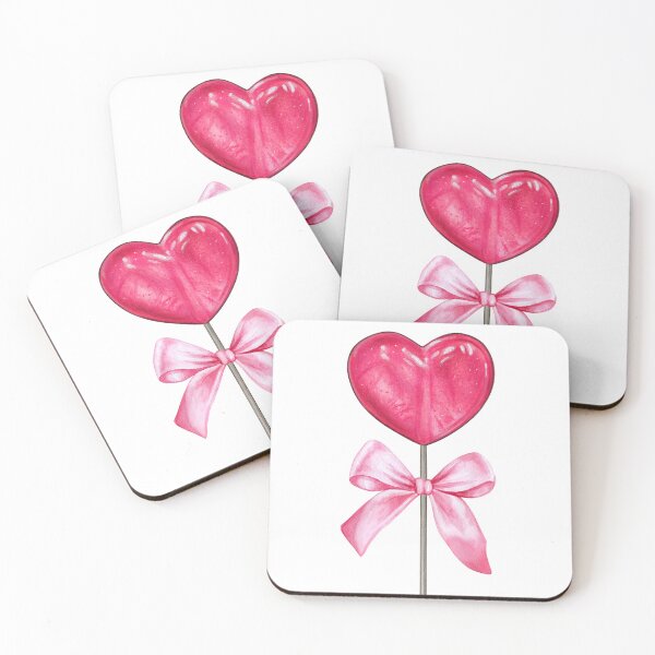 Item preview, Heart Shaped Lollipop Lolly Sucker Valentine Candy designed and sold by RadicalDesigns.