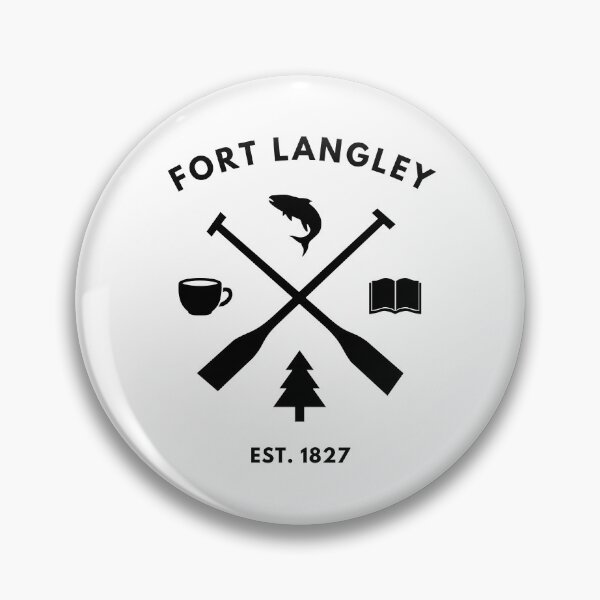 Item preview, Fort Langley Logo (Black) designed and sold by hannahzemp.