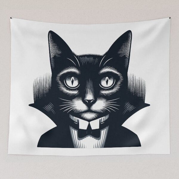 Item preview, Nosferatu cat designed and sold by Klaerika.