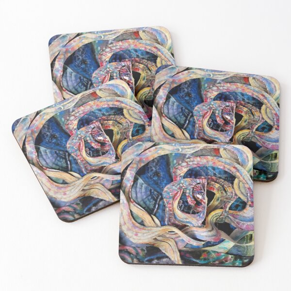 Item preview, Fragmented Flower designed and sold by MAMA LXXVIII: Art by Marsailhe Milward.