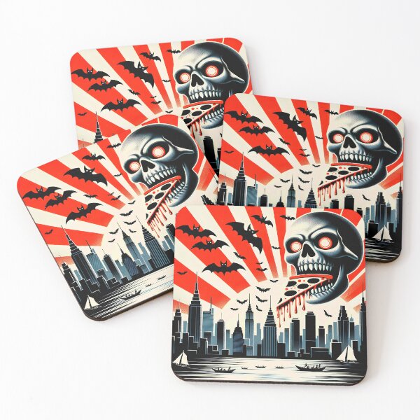 Item preview, Neon Skull Rising designed and sold by AmaralKreations.