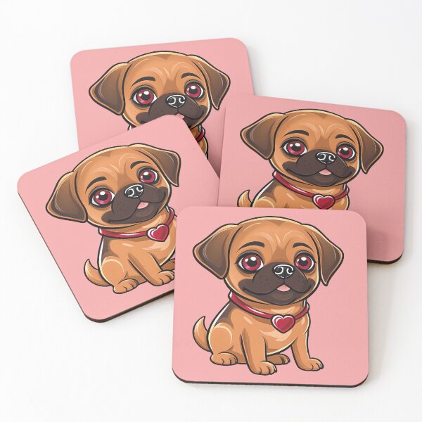 Item preview, Heart Collar Puggle designed and sold by Ben Del Vacchio.