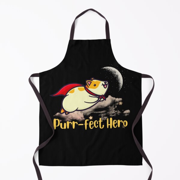 Item preview, Purr-fect Hero animal is flying to the moon designed and sold by Thespacerocket.