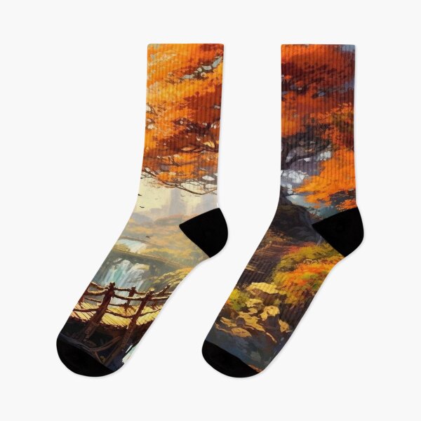 Item preview, Peaceful Autumn Walk designed and sold by MegzDesign.