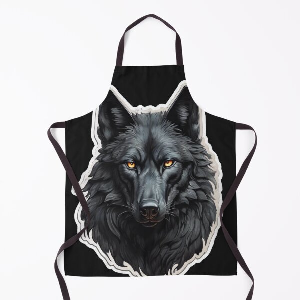 Item preview, black wolf designed and sold by Catfighter.