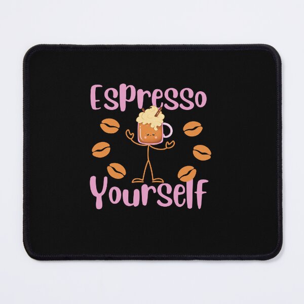 Item preview, coffee cartoon espresso yourself designed and sold by Thespacerocket.