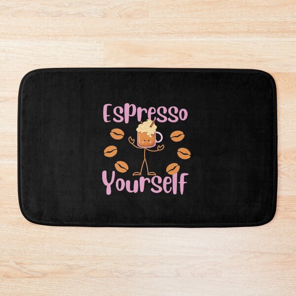 Item preview, coffee cartoon espresso yourself designed and sold by Thespacerocket.