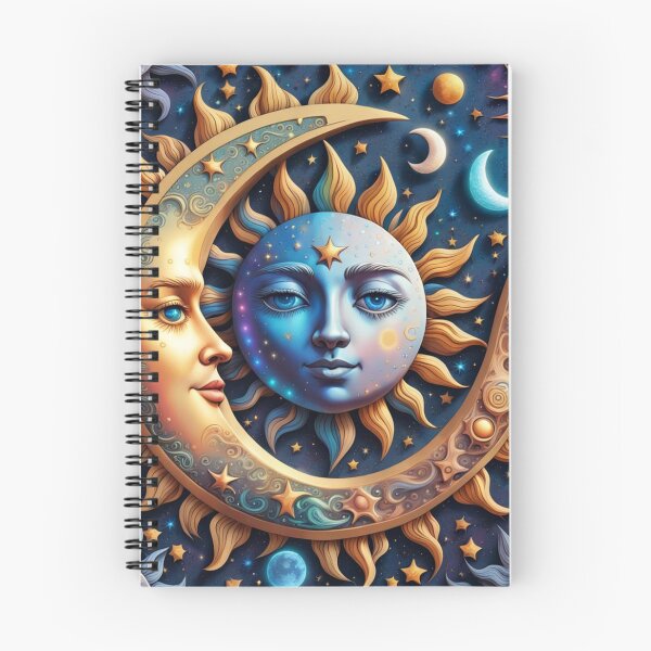 Item preview, Moon and Sun Starry Pattern designed and sold by Simplybe1.