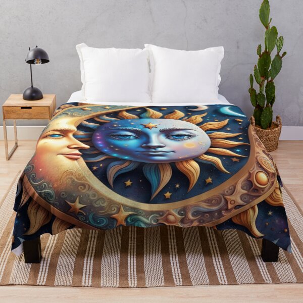 Item preview, Moon and Sun Starry Pattern designed and sold by Simplybe1.