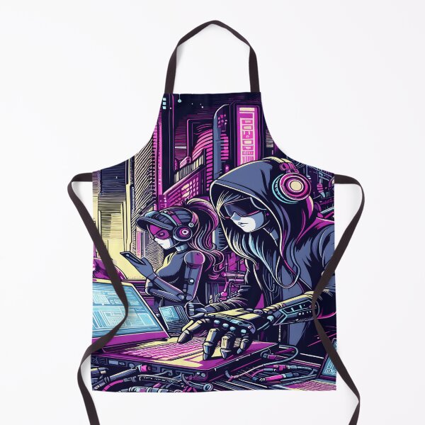 Item preview, Anime Girl Anime Boy Hackers Desk Mat Aesthetic designed and sold by KitonicTees.