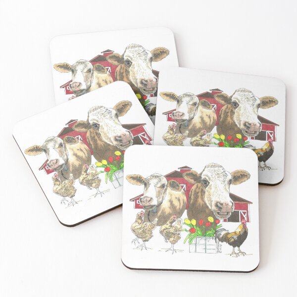 Item preview, Cows and Chickens designed and sold by ArtbyTerrieD.