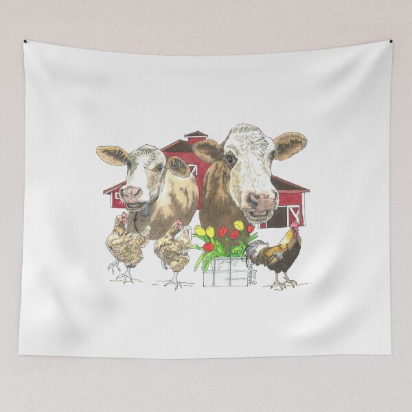 Item preview, Cows and Chickens designed and sold by ArtbyTerrieD.