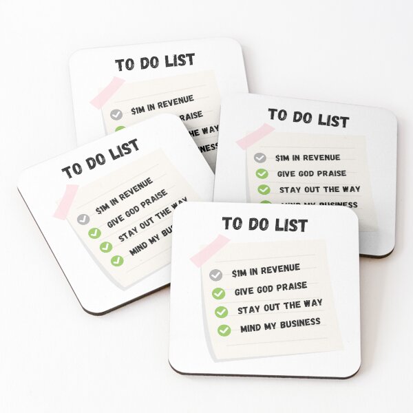 Item preview, Mindful Hustle: The To-Do List of Success designed and sold by IThinkNow.