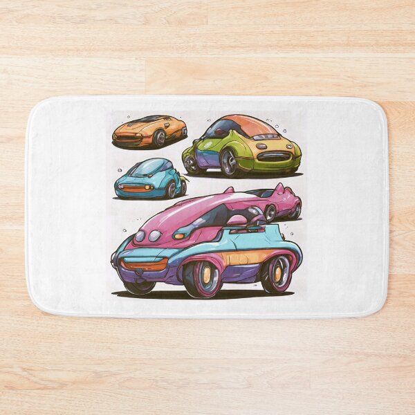 Item preview, comic strip car, multi color comic strip sport designed and sold by janjacbu.