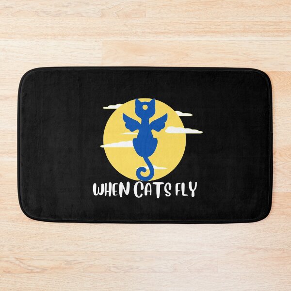 Item preview, funny when cats fly designed and sold by Thespacerocket.