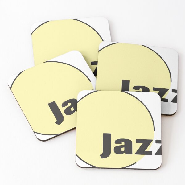 Item preview, Yellow circle with Jazz word designed and sold by RalNix.
