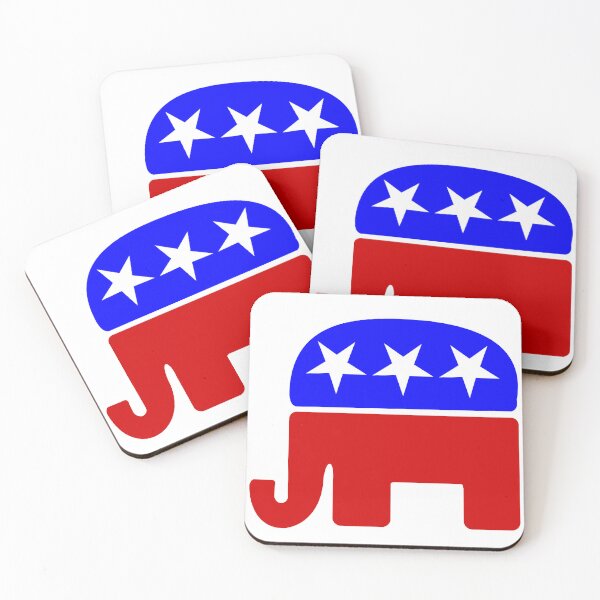Item preview,  vote republican elephant politics election designed and sold by Gossip Rag.