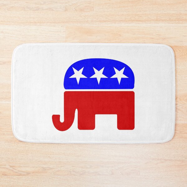 Item preview,  vote republican elephant politics election designed and sold by Gossip Rag.