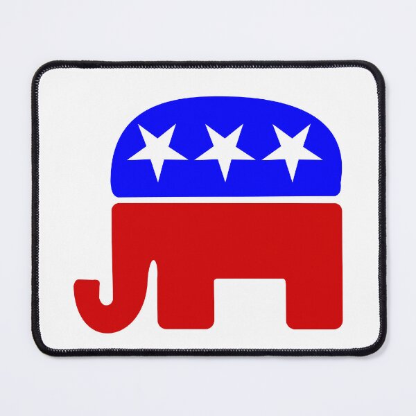 Item preview, vote republican elephant politics election designed and sold by Gossip Rag.