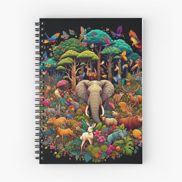 Item preview, Serenade of the Forest: Nature's Mosaic designed and sold by RewetiArt.