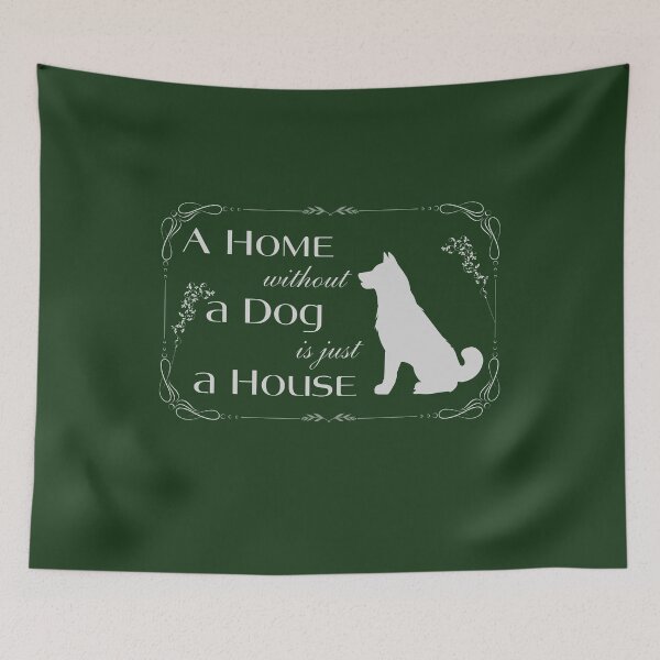 Item preview, " Classic Dog Dwelling Tee " designed and sold by Wabi-SabiStudio.