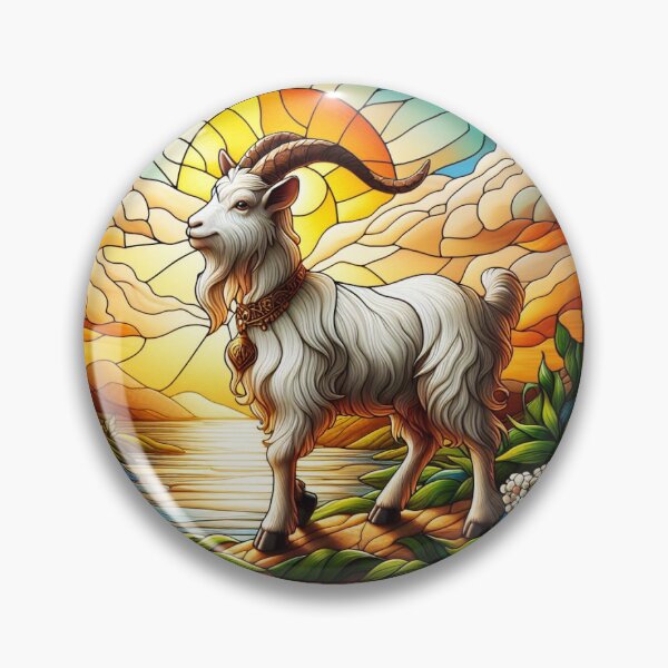 Item preview, Goat with the sun designed and sold by ethercrone.