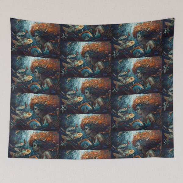 Item preview, A Mermaid of a Time designed and sold by xandra-homes.