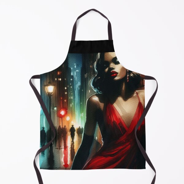 Item preview, Neo Noir Vintage Afro-American Femme Fatale [Watercolor] designed and sold by RESToRAPTOR.