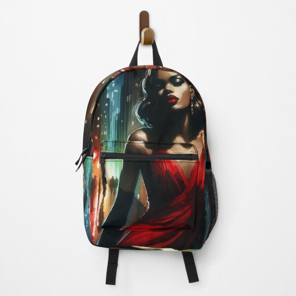 Item preview, Neo Noir Vintage Afro-American Femme Fatale [Watercolor] designed and sold by RESToRAPTOR.