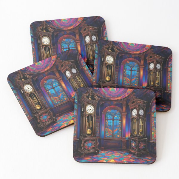 Item preview, Stained Glass and Grandfather Clocks designed and sold by TheDarkWardrobe.