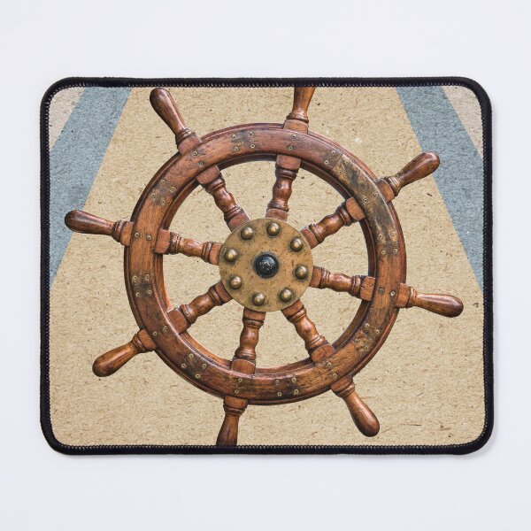 Item preview, Pirate Wheel Retro Design designed and sold by simplestic.